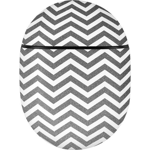 Silver Chevron Google Pixel Buds Skin
